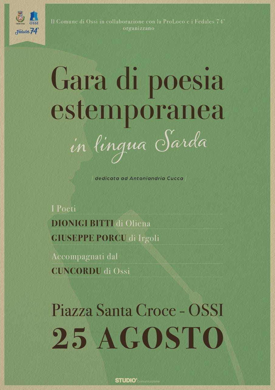 Gara poetica dedicata ad Antoniandria Cucca