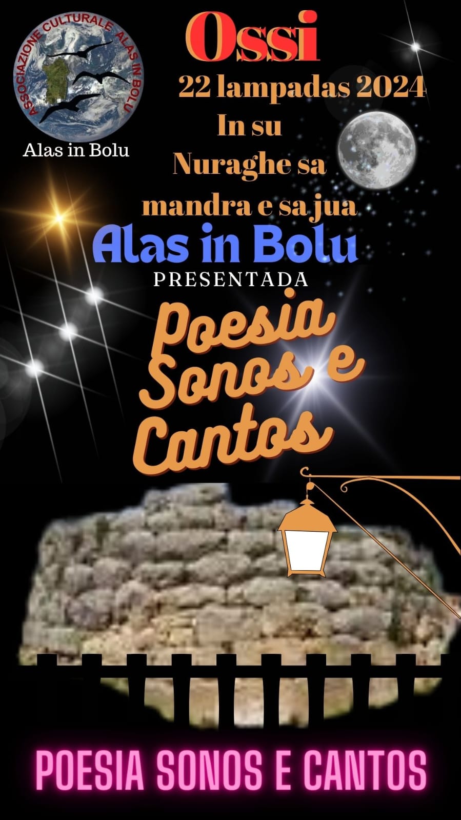 Alas in Bolu presenta Poesia Sonos e Cantos