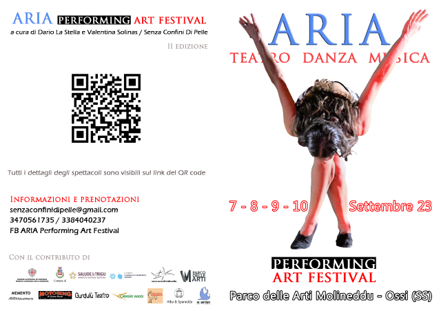 Aria performing art festival – ii edizione